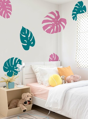 Monstera Leaves Wall Decal - Picture 3 of 6