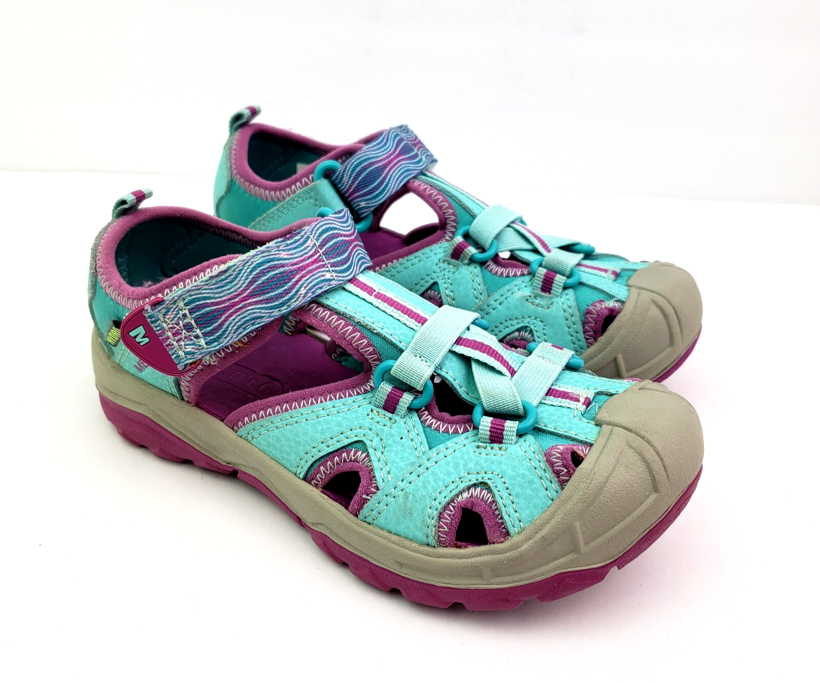 Sandali sportivi Merrell Hydro bambina taglia 13 blu viola outdoor MK160859