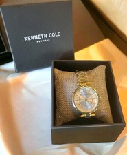 Kenneth Cole New York Watch Gold Wristwatch Stainless Steel KC50324005 READ