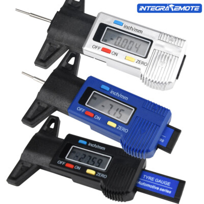 Digital Tire Thread Depth Tester Meter To Auto Measure Tread Tyre Gauge Checker