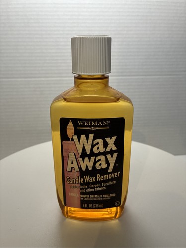 Weiman Wax Away 8 fl oz Bottle Candle Wax Remover | 98% Left