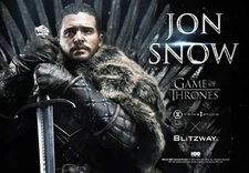 Prime 1 Studio P1SUPMGOT-03: JON SNOW GAME OF THRONES Statue