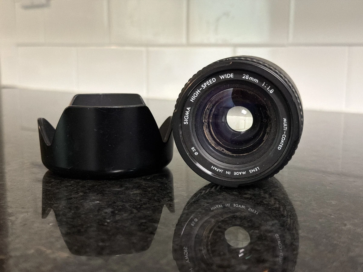 Sigma f/1.8 Camera Lenses 28mm Focal for sale - eBay