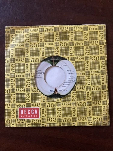 45 RPM Something Come Together The Beatles Apple 2654