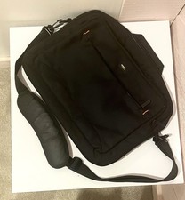 Amazon Black Laptop Bag with Shoulder Strap and Handle