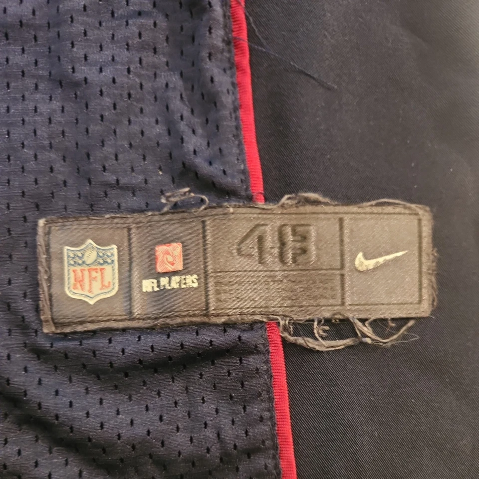 Camiseta de fútbol americano Nike NFL Elite auténtica New England Patriots Rob Gronkowski 48 Foto 4 de 4