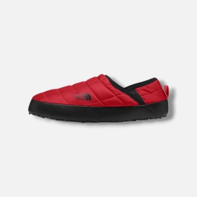 The North Face Mens Red ThermoBall Traction Water Resistant Slipper Mule Size 12
