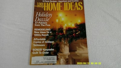 1001 Home Ideas Magazine ~ December 1990 ~ Holiday Dazzle 37 Pointers From The