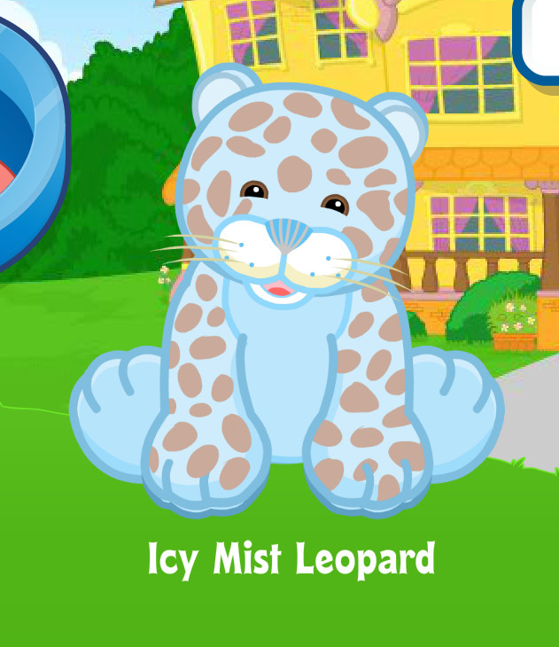 Webkinz Classic Icy Mist Leopard Adoption Code Only | Virtual Pet