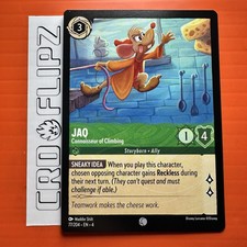 Jaq - Connoisseur Of Climbing 77/204 Common Ursula's Return Lorcana Non Foil