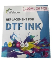 Premium DTF Ink 600ML- DTF Transfer Ink for PET Film, Refill for DTF Printers