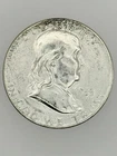 1955 Franklin half dollar 90% silver coin KEY DATE (GEM  UNCIRCULATED)
