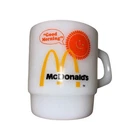 Vintage McDonald’s Fire King Anchor Hocking Milk Glass Coffee Mug