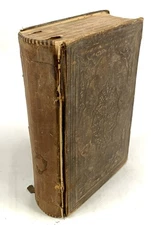 Vintage 1856 WIDDIFIELD'S NEW Cookbook by Hannah Widdifield ~ Peterson & Bro Pub