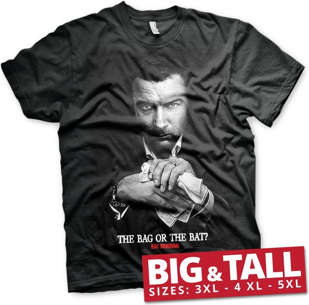 Ray Donovan The Bag Or The Bat Big - Tall T-Shirt Black