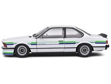 1/18 1984 BMW Alpina B7 Turbo (E24) White with Blue and Green Graphics – Solido