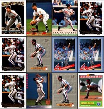 1993 Carlos Baerga (16) Card Lot - THE RAREST EDITION – FEW WILL EVER OWN THIS!