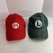 Mario/Luigi Super Mario Bros Adjustable Hats
