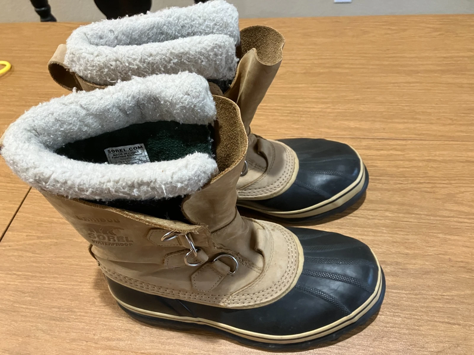 Vintage Sorel Caribou Snow Duck Boots Men's Size 8 US 7 UK 41 EU NICE SHAPE