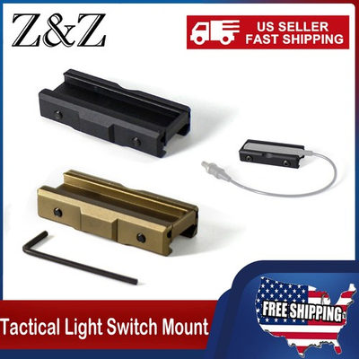 #ad #ad Tactical Tape Switch Mount Flashlight Remote Pressure Pad Picatinny For M300M600 $17.29