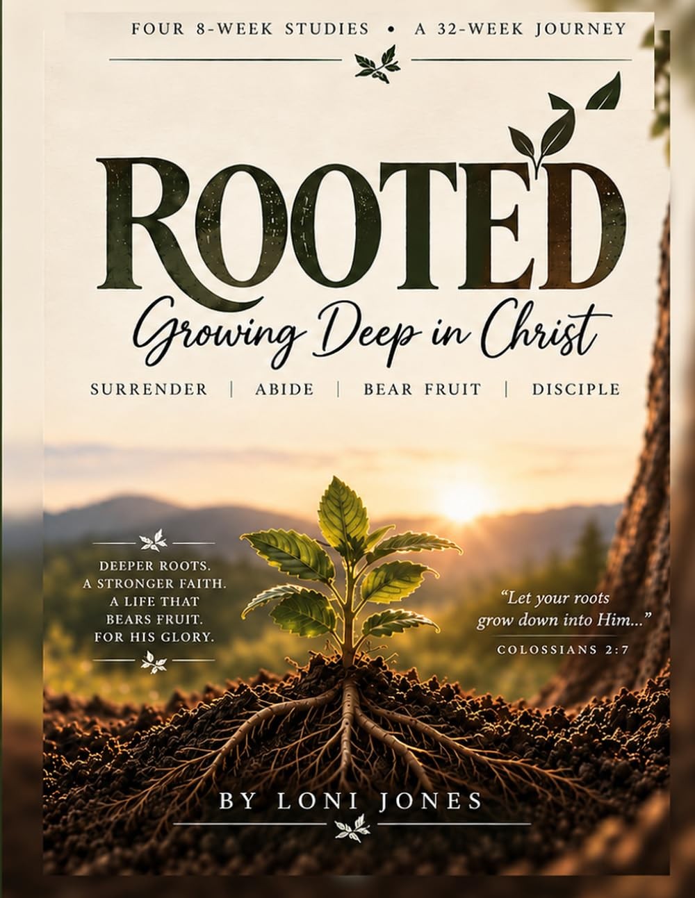 Rooted: A Journey of Discipleship: Participant Workbook - Four 8-Week Studies Th