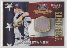 2013 Panini USA Baseball Champions Game Gear Jerseys Ryne Stanek #42 2u3