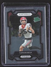 2024 Panini Prizm Draft Picks #130 Carson Beck Green