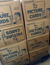 (1) 1987 Topps Baseball Vending Case Sealed 24 Boxes 500 Count