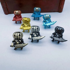 EDC Brass Knife Beads DIY Woven Paracord Lanyard Pendants Hangings Accessories