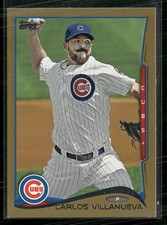2014 Topps #272 Carlos Villanueva Gold #/2014