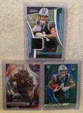 2025 Panini Absolute Rookie Materials Tetairoa McMillan RC # ARM-TNM + Prizm RC*
