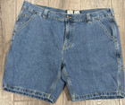 Red Head Denim Shorts Mens Size 44 Bass Pro Shops Work Shorts Pockets Tool Hook — photo 1
