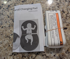 Keekaroo The Peanut Changer Baby Diaper Changing Pad Replacement Strap White