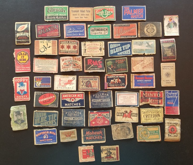 Vintage Matchbox Labels Phillumeny