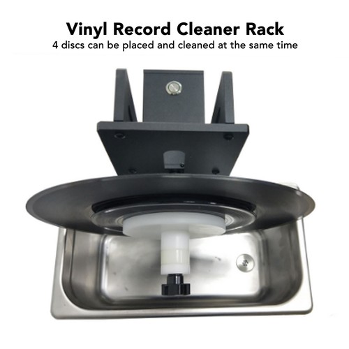 Vinyl Record Ultrasonic Cleaner Rack Electric Record Disc Washer Cleaning New - Picture 2 of 12