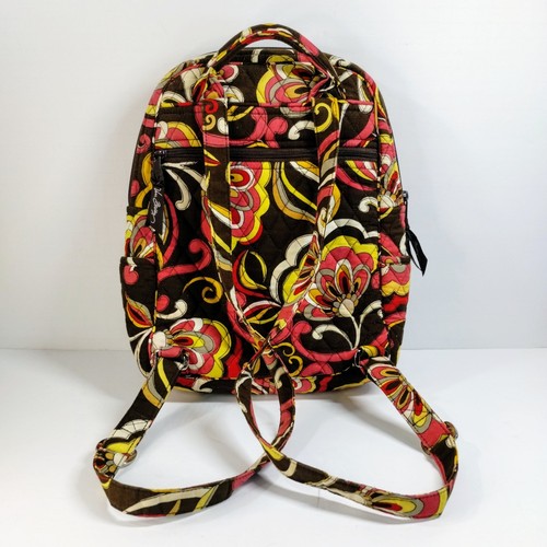 Mochila De Colección Vera Bradley Retirada Estampado Paisley Acolchada Boho Colorida Años 90 Y2K - Imagen 3 de 14