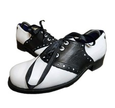 Red Or Dead Brogue Shoes Ladies Luxury Oxford Spanish Leather Stitch Uk 5 EU 38 