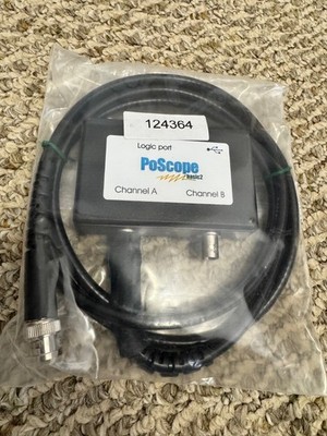 PoScope 2 Channel USB 2.0 Oscilloscope Function Generator Logic Analyzer Adapter