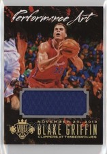 2014 Panini Court Kings Performance Art Jerseys Prime 8/25 Blake Griffin #23 1yj