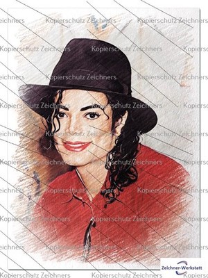 Michael Jackson--0918f--Schlüssel-Anhänger mit Druck
