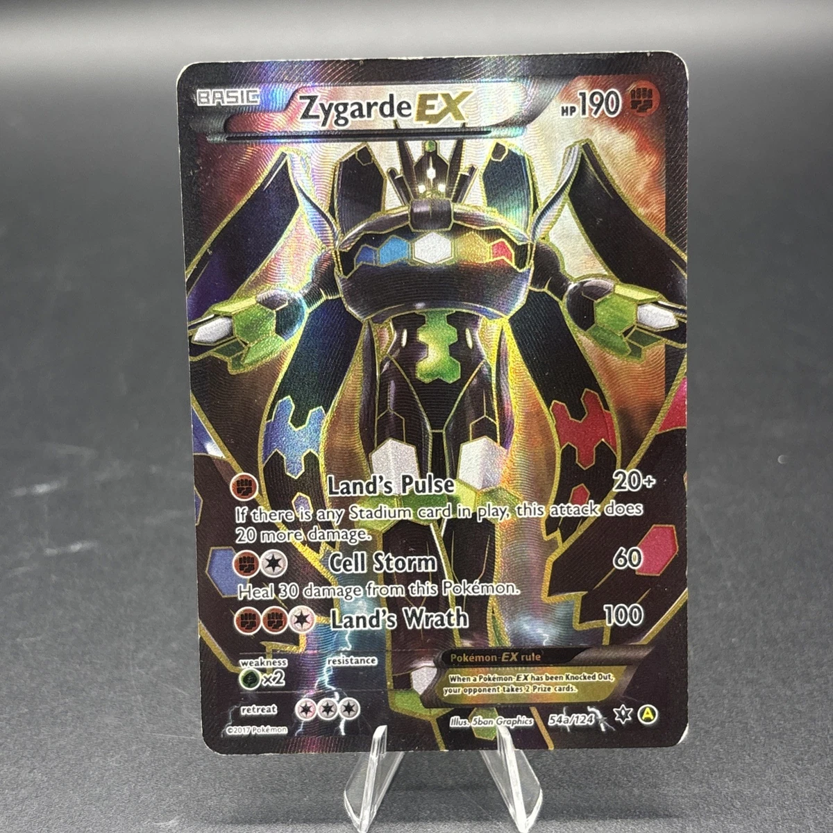 Zygarde Ex 054A/124 Alternate Art for sale | eBay