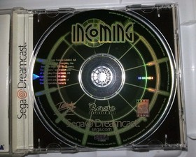 Incoming (Sega Dreamcast, 1999) Game Case Manual - Tested and Working