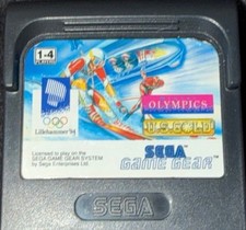 Sega Game Gear Winter Olympics US Good Lillehammer ‘94 Video Game Cartridge Work