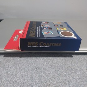 Nintendo NES Classic Video Game Cartridge Coasters Super Mario Donkey Kong Zelda