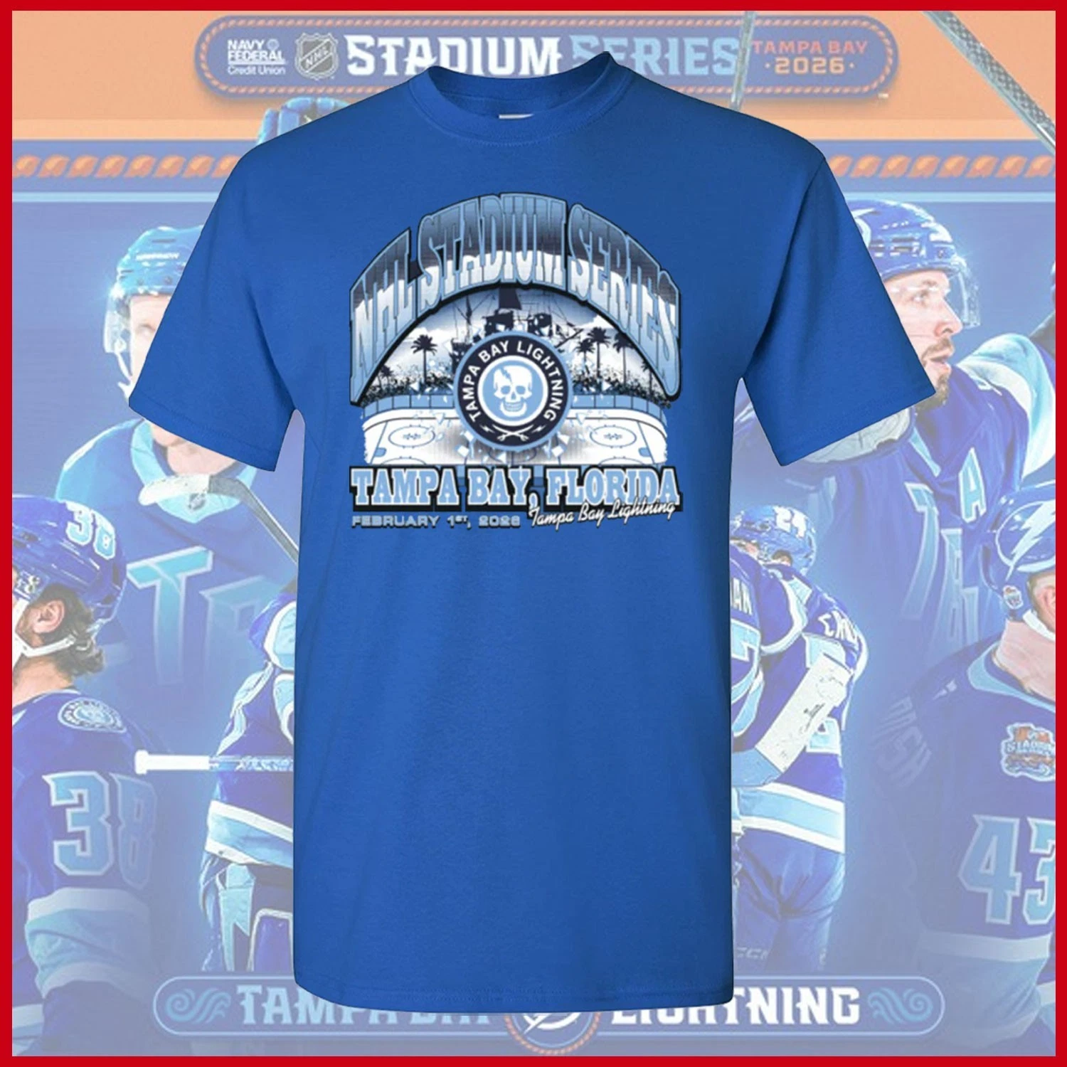 Tampa Bay Lightning 2026 Series Unisex T-shirt S