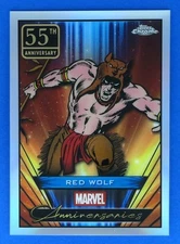 2025 Topps Chrome Marvel - Marvel Anniversaries Red Wolf #MA-6 NON_SPORT CARD