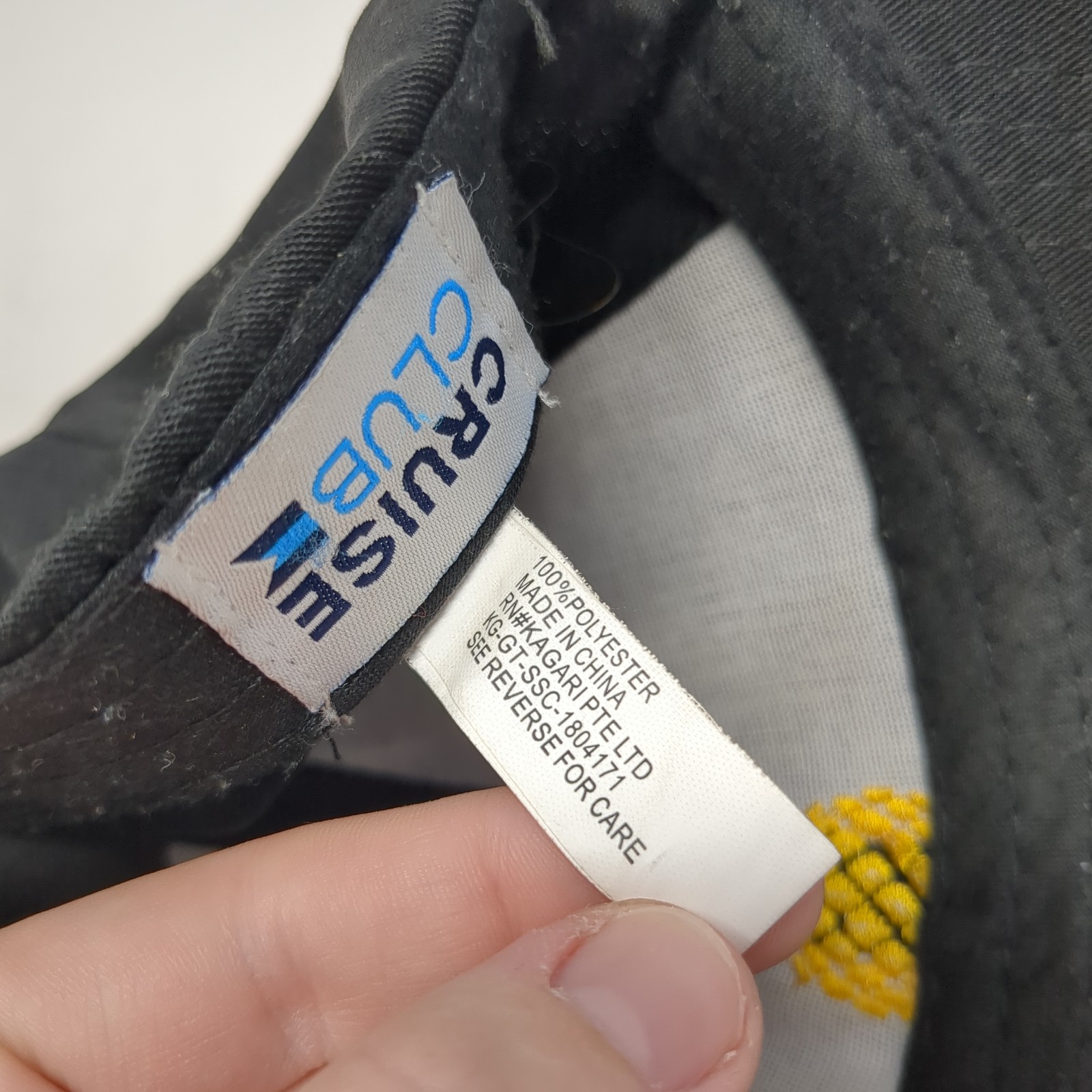 Pineapple Strapback Baseball Cap Black OS Adjusta… - image 9