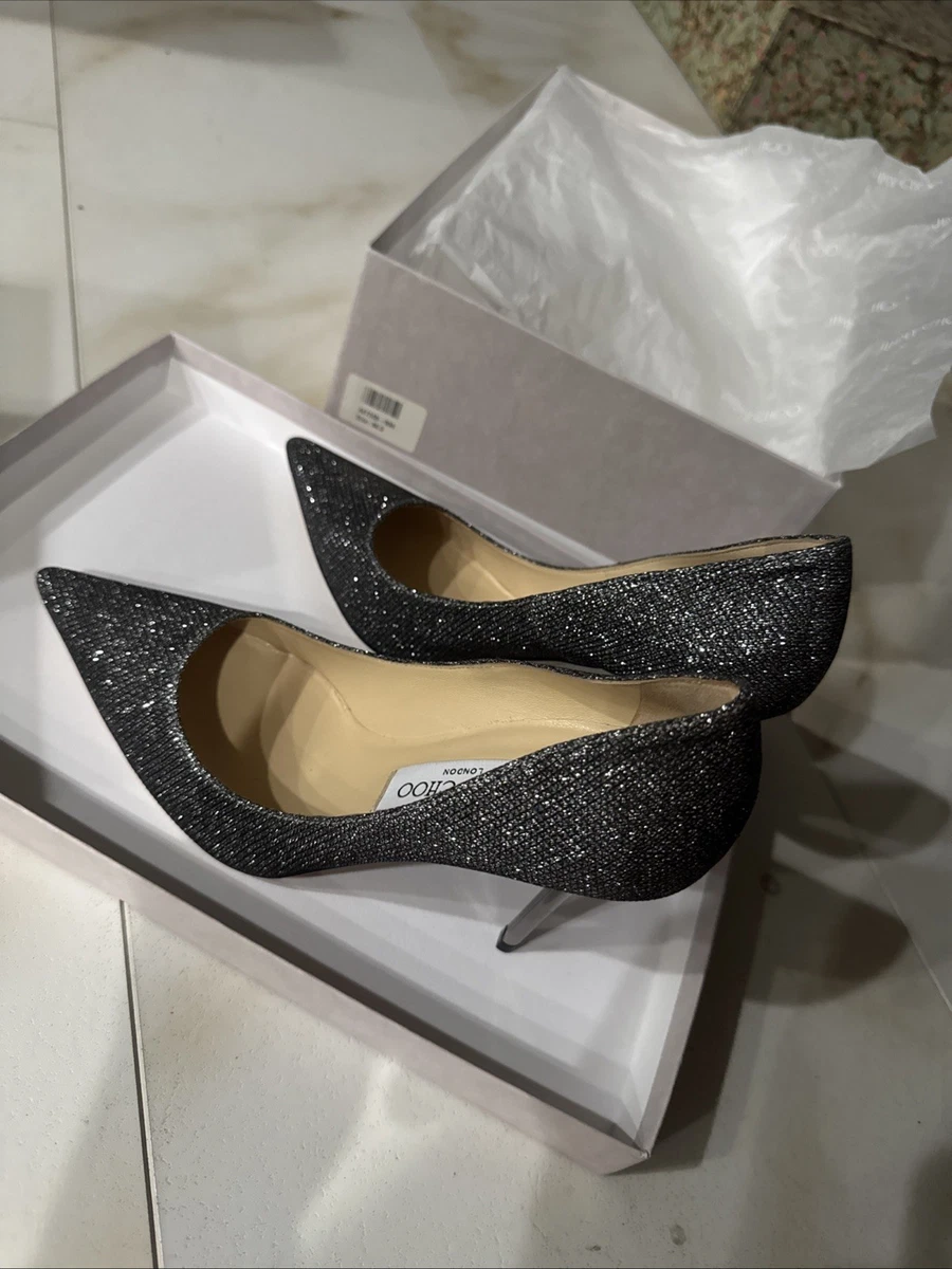 Jimmy Choo Silver Heels for Women for sale - eBay