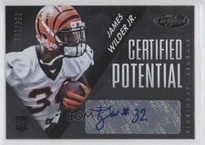 2014 Certified Potential Mirror Signatures 54/399 James Wilder Jr #P-JW Auto 0a1