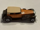 Hot Wheels Redline '31 Doozie Duesenberg Diecast Car Brown Orange Tan 1:64